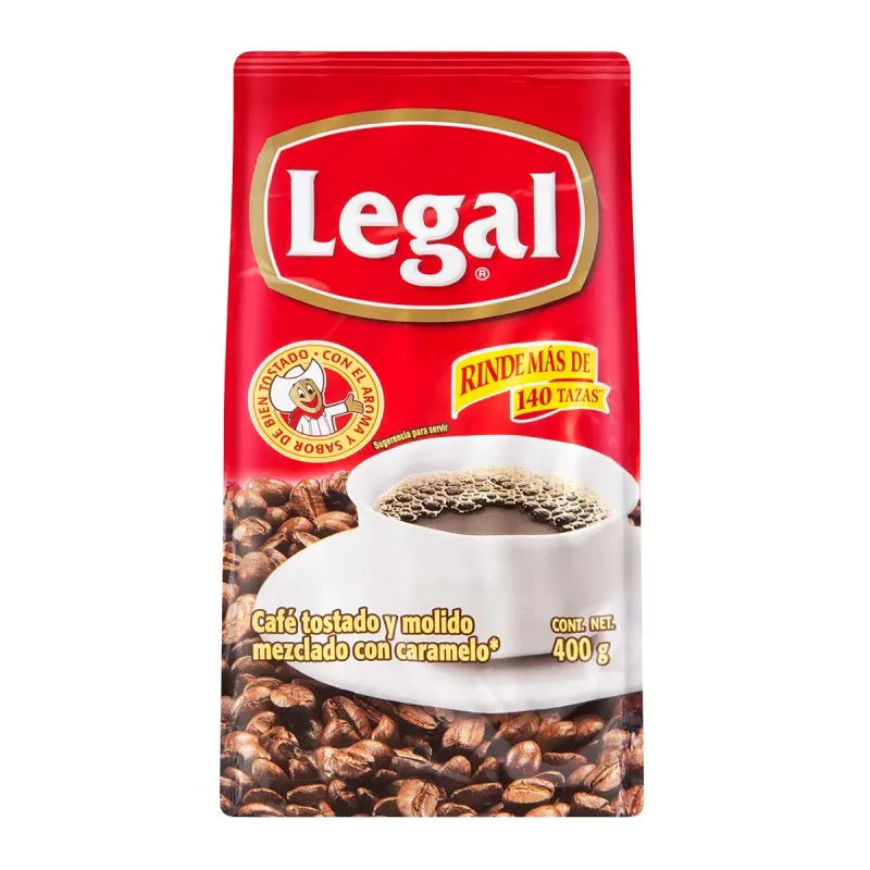 CAFE LEGAL 400g en Querétaro - Distribuidora Hermanos Rojas