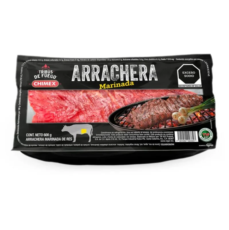 ARRACHERA MARINADA DE RES en Querétaro - Distribuidora Hermanos Rojas