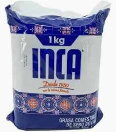Manteca Vegetal Inca 1kg - Grasa vegetal para repostería y cocina profesional