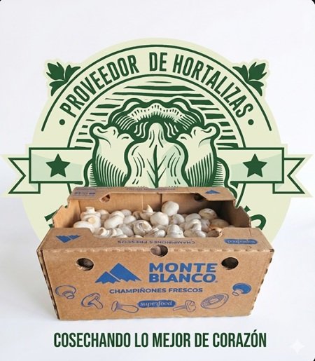 CAJA CHAMPIÑON en Querétaro - Distribuidora Hermanos Rojas