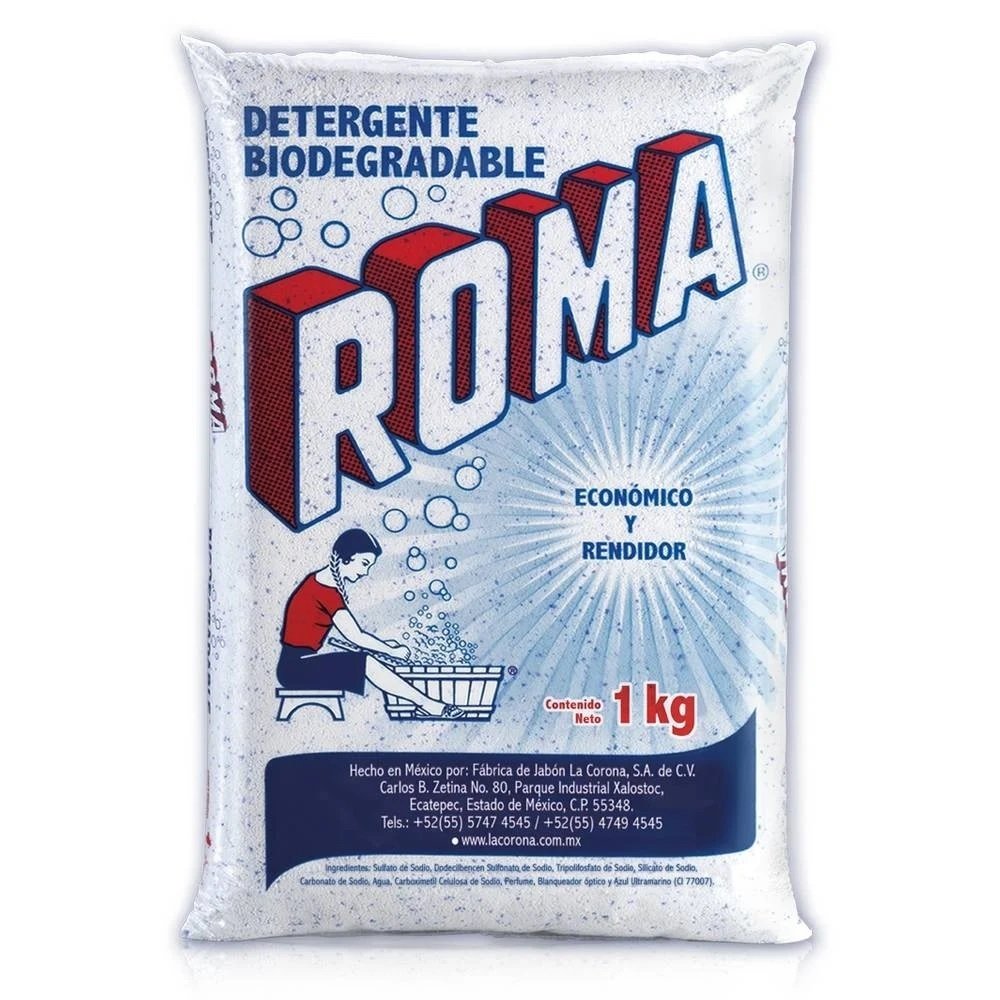 DETERGENTE ROMA 1kg en Querétaro - Distribuidora Hermanos Rojas