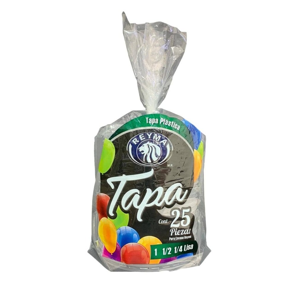TAPA PLASTICO REYMA 25 pzas en Querétaro - Distribuidora Hermanos Rojas